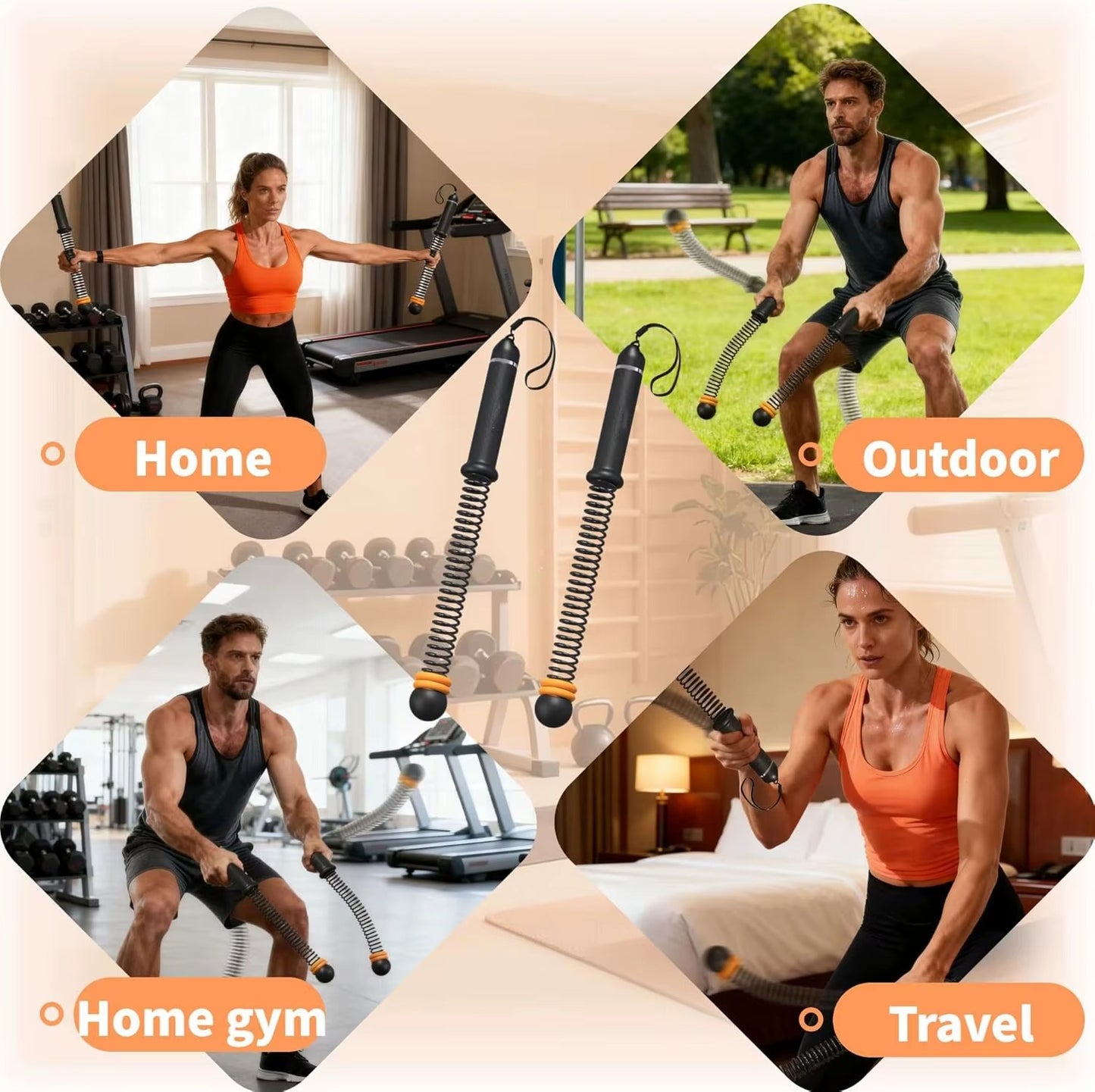 AeroRope™️ Gen 3 Cordless Battle Ropes