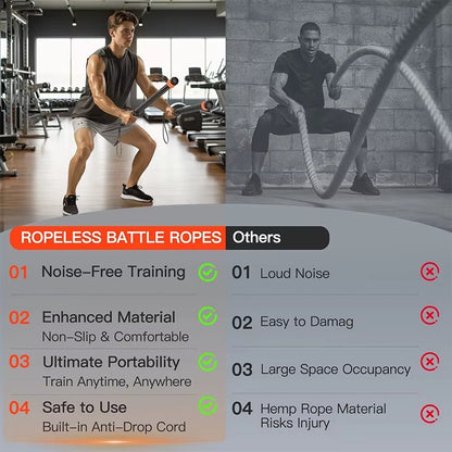 AeroRope™️ Gen 3 Cordless Battle Ropes