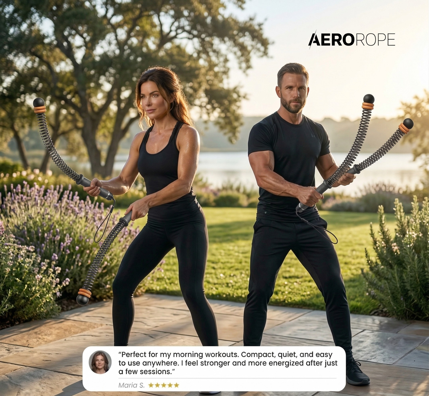 AeroRope™️ Gen 3 Cordless Battle Ropes